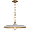 TOB 5115HAB-PW Thomas O'Brien Piatto 1 Light Pendants | Alternate Image