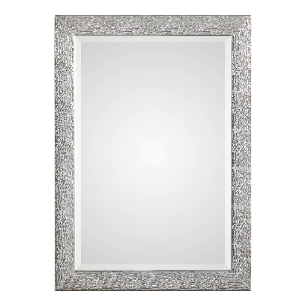 Tribeca Metallic Silver Mirror - Luxury Home Decor