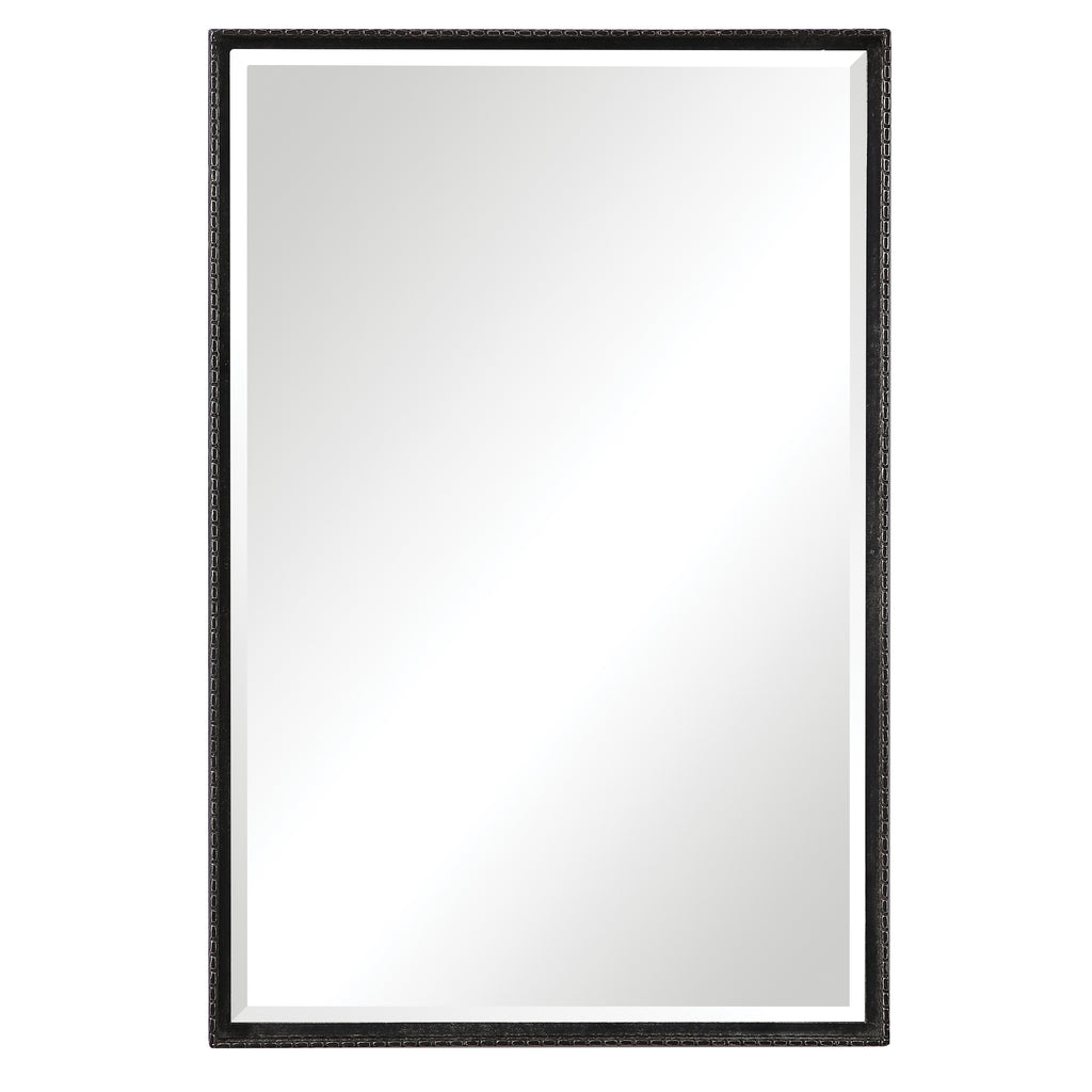 Rustic Black Vanity Mirror - SoHo Chic - Home Decor