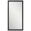 SoHo Chic Black Industrial Mirror | Matte Black