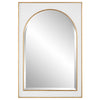 Santa Barbara Arch Mirror with Gold Accents- Alternate Image