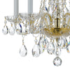 Park Avenue Crystal Mini Chandelier - Exquisite Cut Crystal Jewels - Elegant Home Lighting | Alternate View
