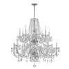 Park Avenue Classic 16-Light Chandelier - Traditional Crystal Fixture