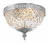 Park Avenue Classic Ceiling Mount 2-Light Fixture in Traditional Style | Alternate View