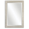 Antiqued Silver Mirror - Luxury Home Decor - Alternate Image