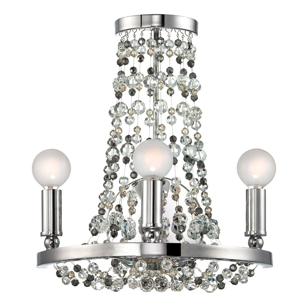 Village Boho Crystal Wall Sconce - Elegant Lighting Fixture