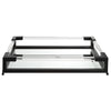 Matte Black Serving Trays - Central Park Chic Decor