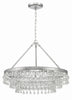 Modern 6-Light Chandelier - Vibrant Gold | Melrose & Madison | Alternate View