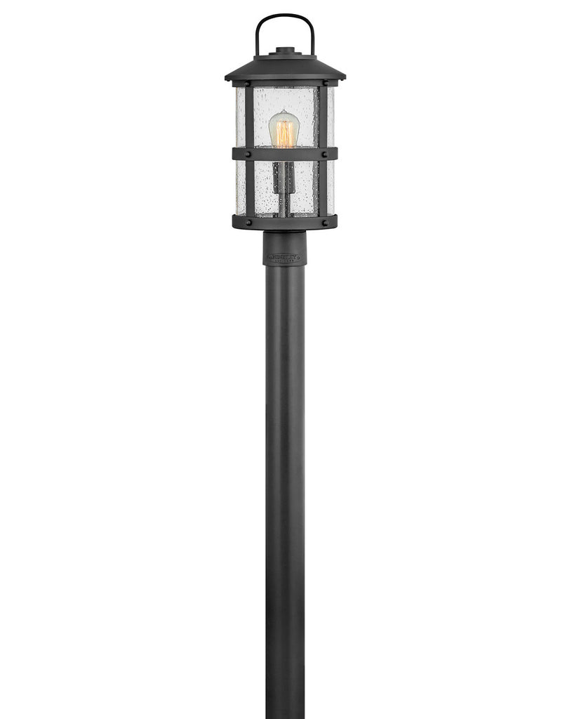 2687BK-LL Lakehouse 1 Light Industrial Outdoor Post/Pier Mount Main Image