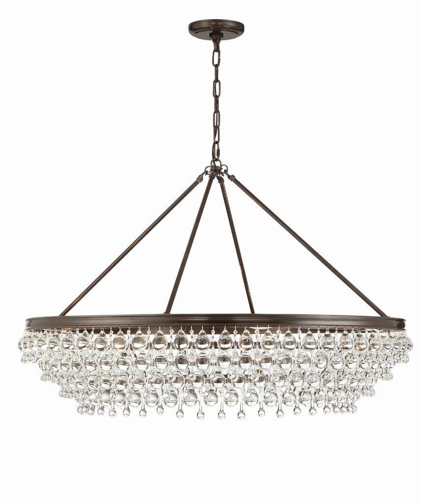 Elegant West Hollywood 8-Light Chandelier | Alternate View