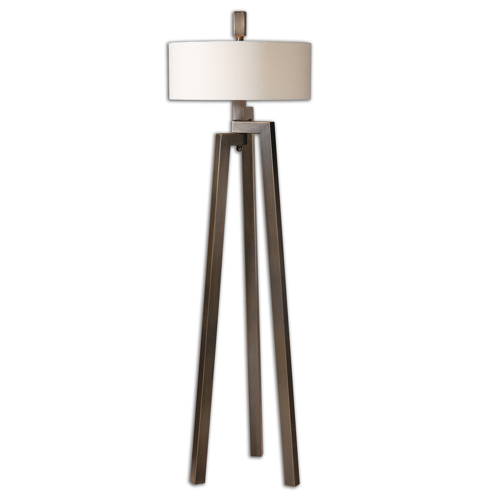 Luxurious SoHo Chic Floor Lamp in Bronze | Elegant Lighting