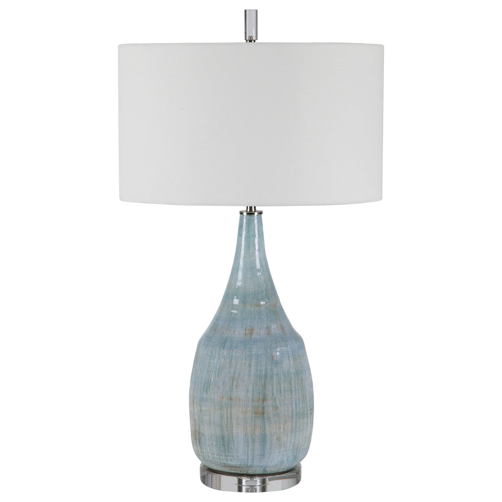 Venice Beach Coastal Table Lamp | Aqua and Teal Decor