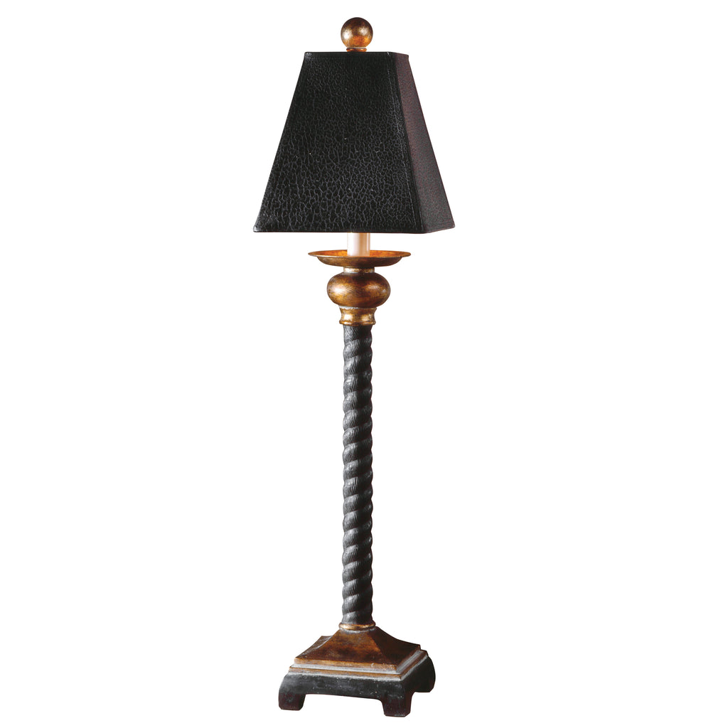 Matte Black Buffet Lamp - Home Decor Lighting