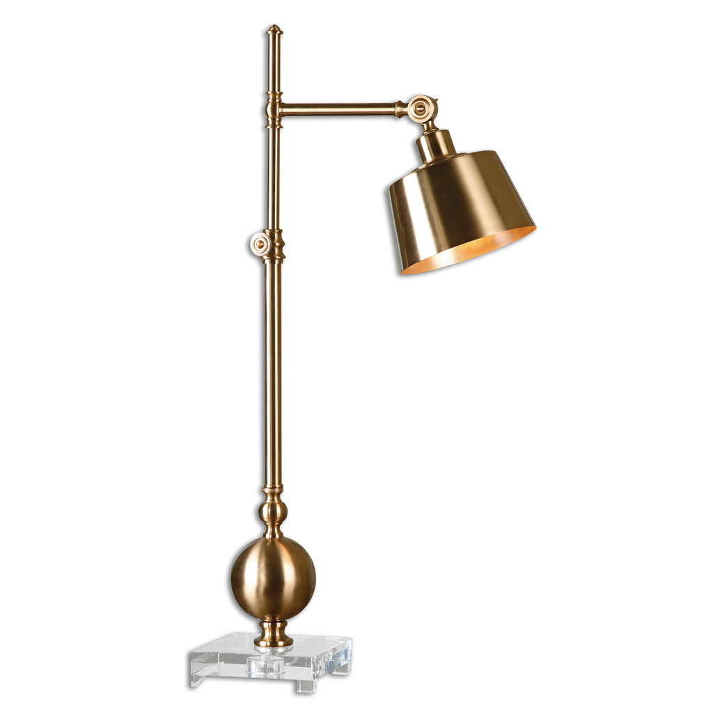 Brushed Brass Task Lamp - Stylish Lighting Solution