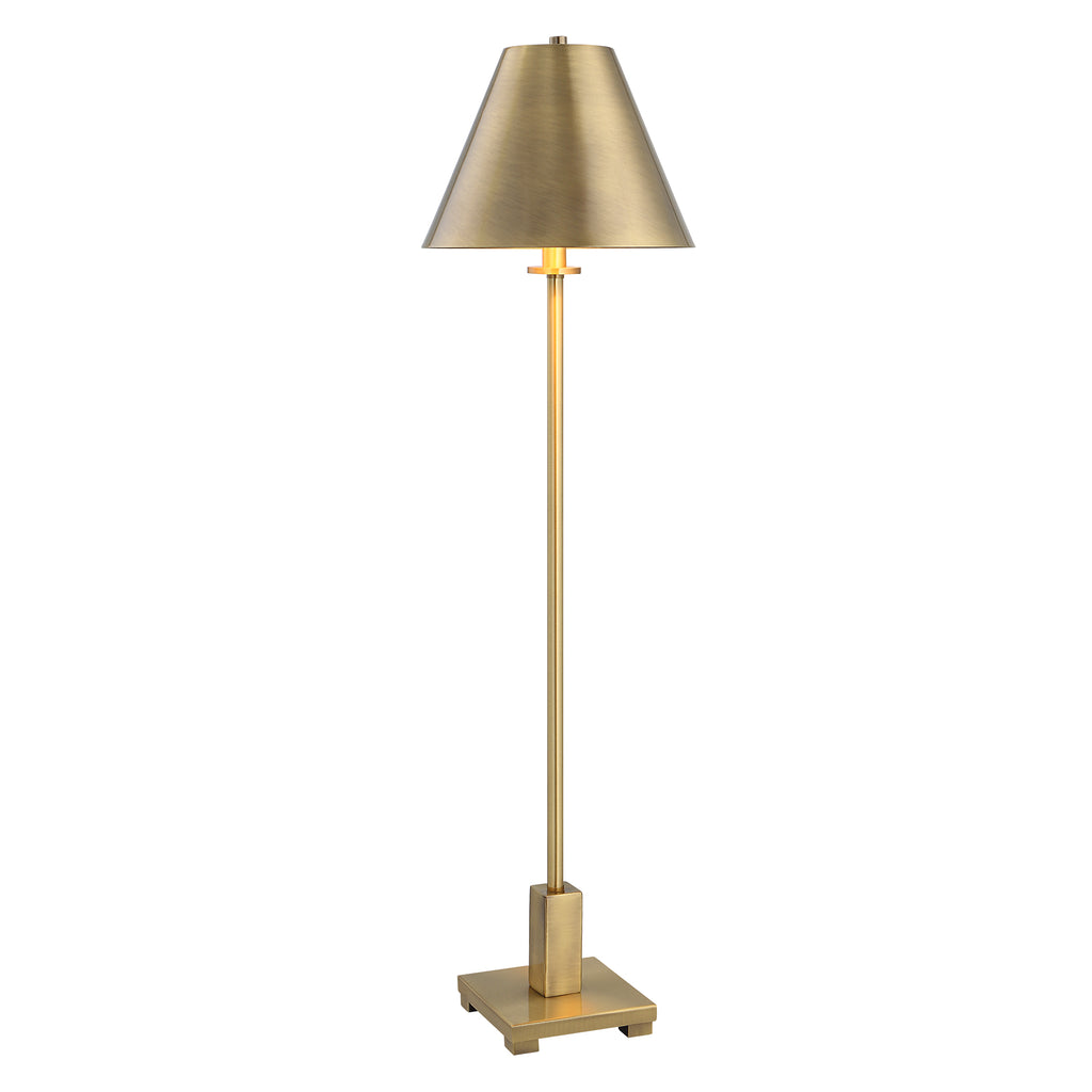 Park Slope Brass Floor Lamp - Plated Brushed Brass