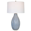 Cornflower Blue Ceramic Table Lamp