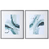 San Fernando Retreat Abstract Print | Serene Watercolor Art