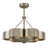 Bohemian Ceiling Fan - Gold Patina Chandelier