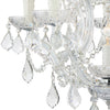 Crystal-adorned 6-Light Traditional Chandelier | Park Avenue Classic | Alternate View