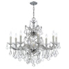 Park Avenue Traditional Chandelier with Crystal Accents - Elegance for Your Home