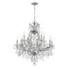 Park Avenue Classic 13-Light Traditional Chandelier with Crystal Accents