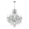 Park Avenue Classic 13 Light Traditional Chandelier - Crystal Detail
