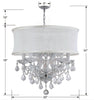 Park Avenue Crystal Chandelier - Elegant Lighting Solution | Item Dimensions