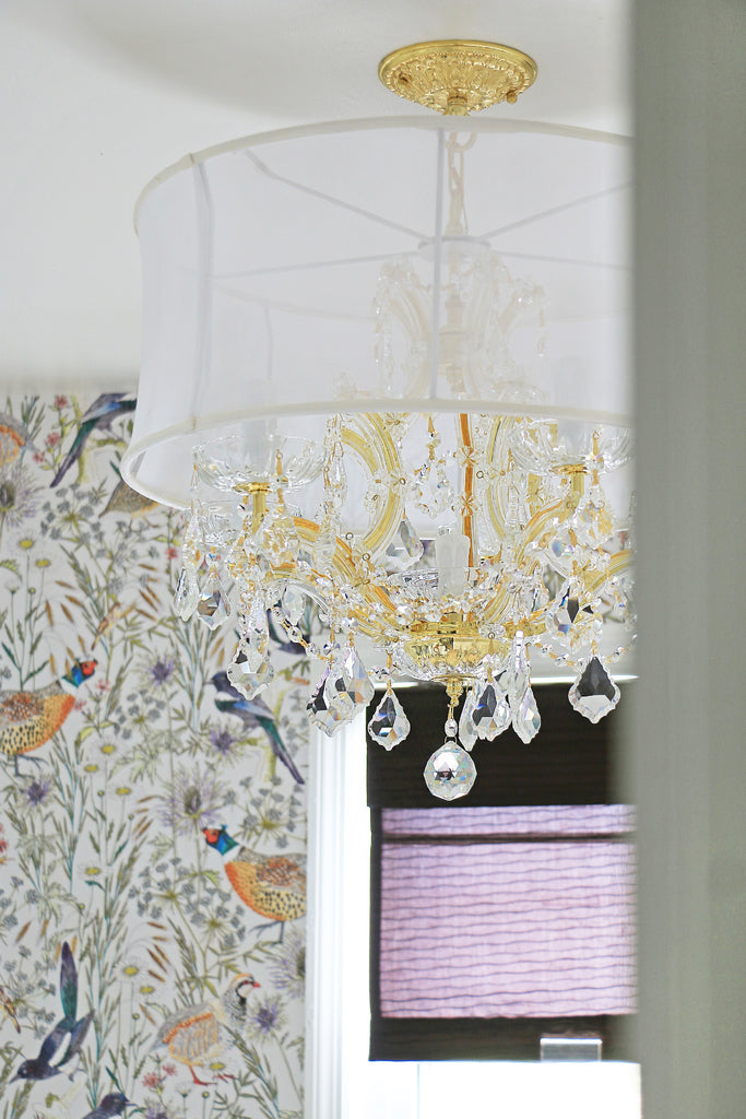 Park Avenue Crystal Chandelier - Elegant Lighting Solution | Lifestyle View