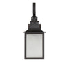 Elegant English Bronze Farmhouse Lantern | Alternate View