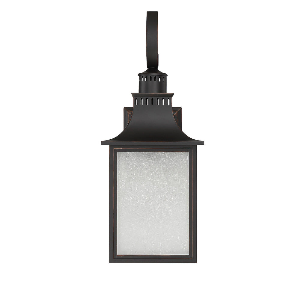 Elegant English Bronze Farmhouse Lantern | Alternate View