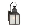 Elegant English Bronze Farmhouse Lantern | Alternate View