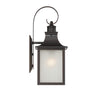 Elegant English Bronze Farmhouse Lantern | Alternate View