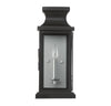 SoHo Chic Black Outdoor Wall Lantern | Traditional Elegance | Alternate View