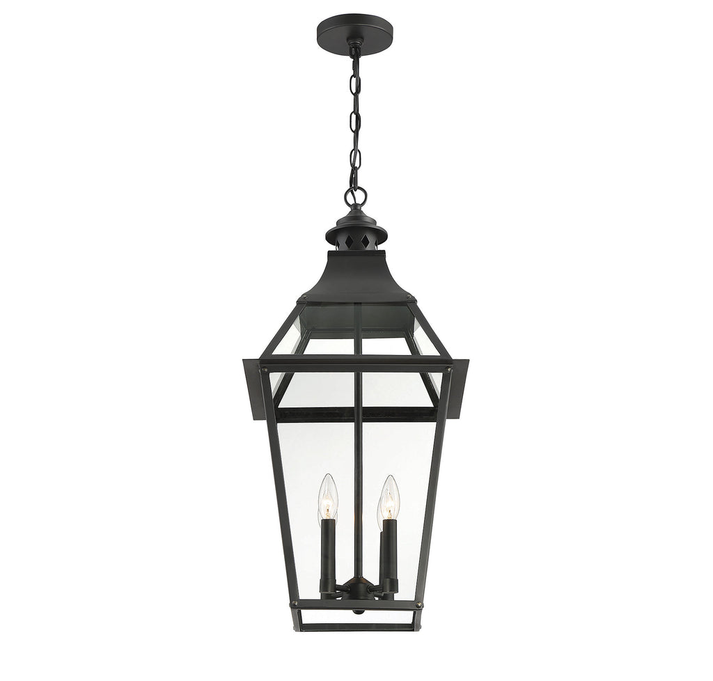 Outdoor Hanging Lantern with Classic Design | Alternate View