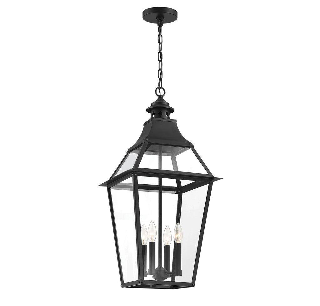 Outdoor Hanging Lantern with Classic Design | Alternate View