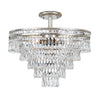 Sunset Strip 7 Light Crystal Luxury Ceiling Mount - Home Lighting