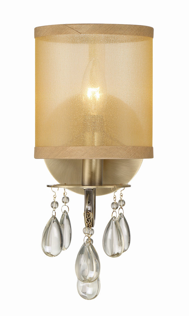Chic Crystal Wall Sconce | Modern Lighting | Alternate View