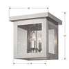 Bryant Park Polished Nickel 4-Light Ceiling Mount Fixture | Item Dimensions