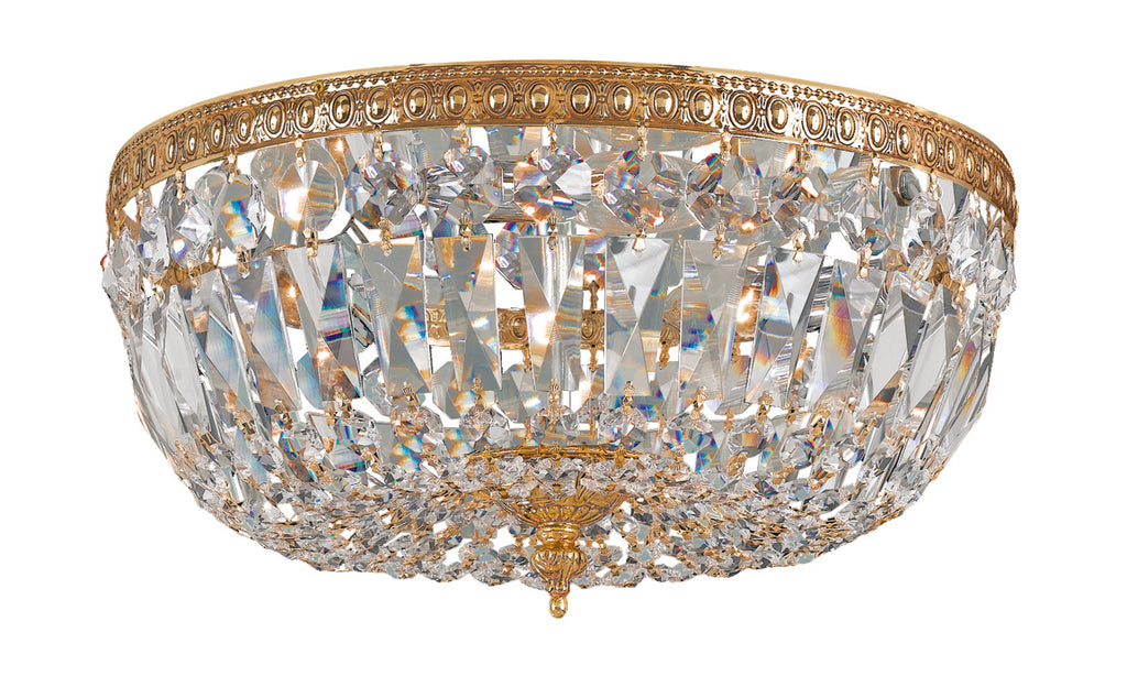 Park Avenue Classic 3-Light Ceiling Mount - Traditional Elegance for Interiors