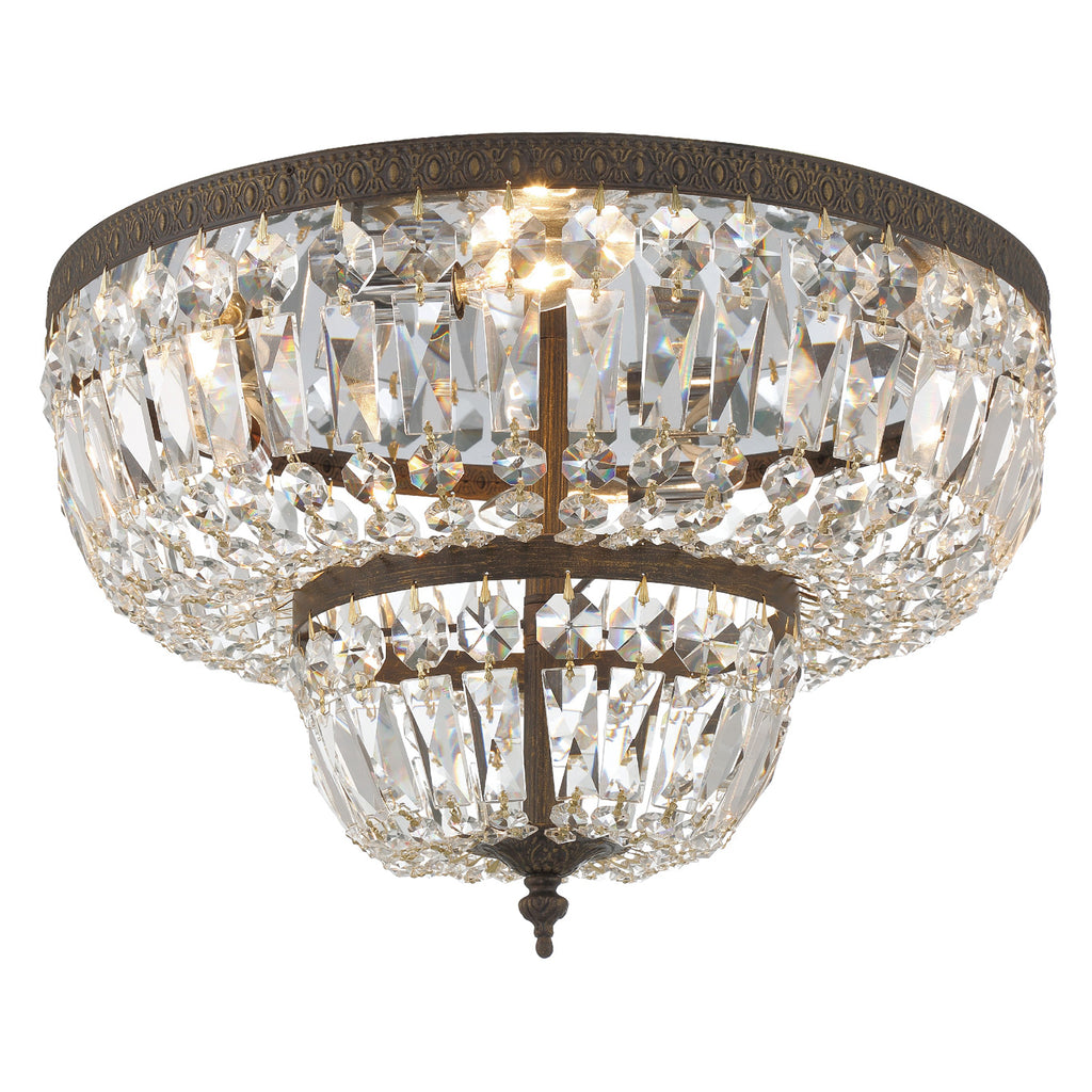 Park Avenue Classic 4-Light Traditional Ceiling Mount - Elegant Home Lighting