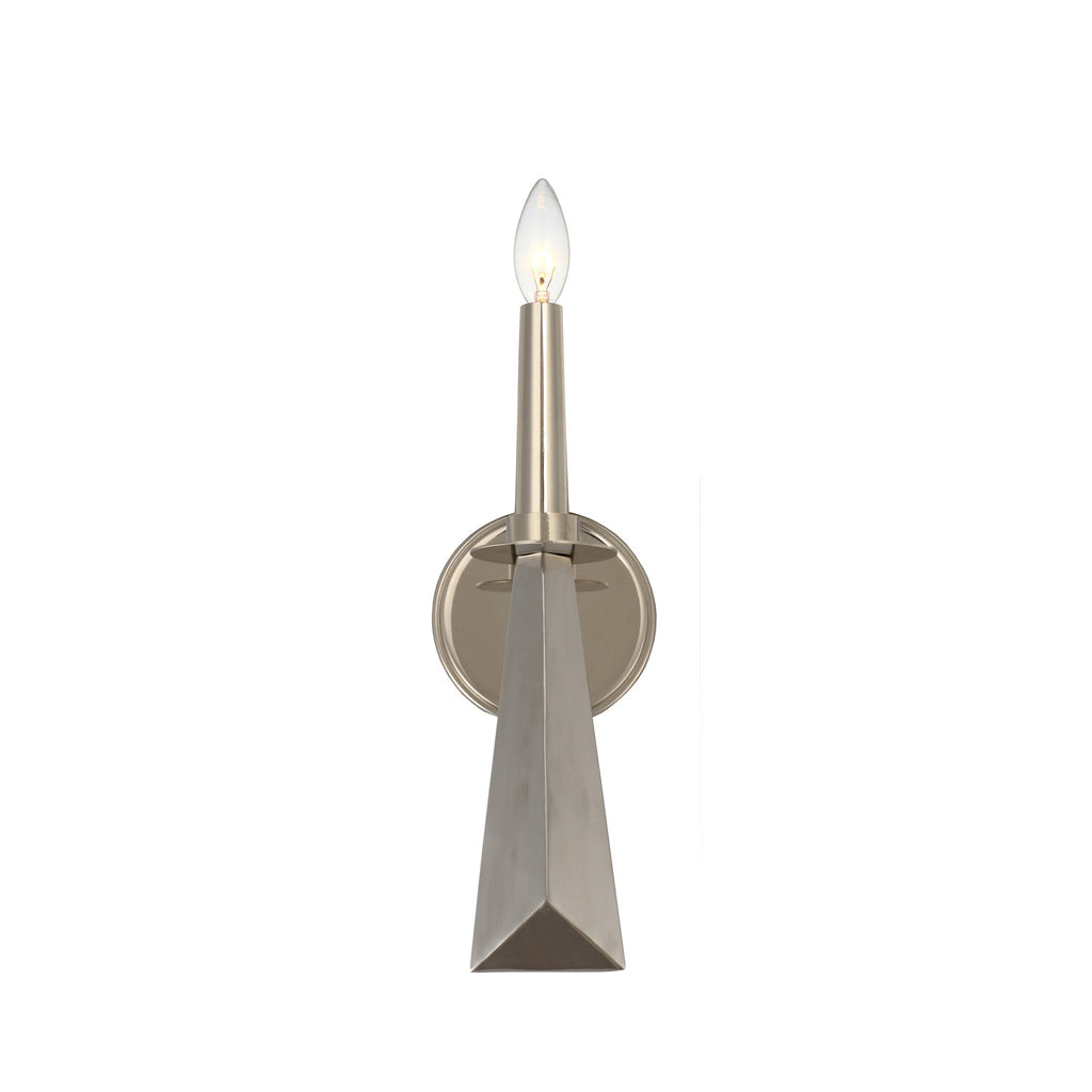 Polished Nickel Wall Sconce - Modern Contemporary Lighting