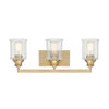 Bryant Park Bathroom Vanity Light - Warm Brass Finish