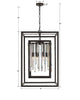 6-Light Chandelier - Rustic Bronze Design | Item Dimensions