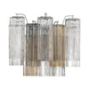 Modern Wall Sconce - Aged Brass & Polished Chrome Lighting