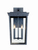 Modern Outdoor Wall Lantern with 4 Lights | Alternate View