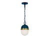 Tribeca Contemporary 3-Light Outdoor Pendant - Industrial Style