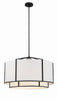 San Fernando Retreat 6 Light Chandelier - Modern Contemporary Lighting | Alternate View