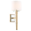 Bryant Park 1 Light Transitional Wall Mount | Alternate View