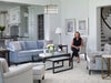 West Hollywood Chandelier - Polished Nickel Finish | Lifestyle View