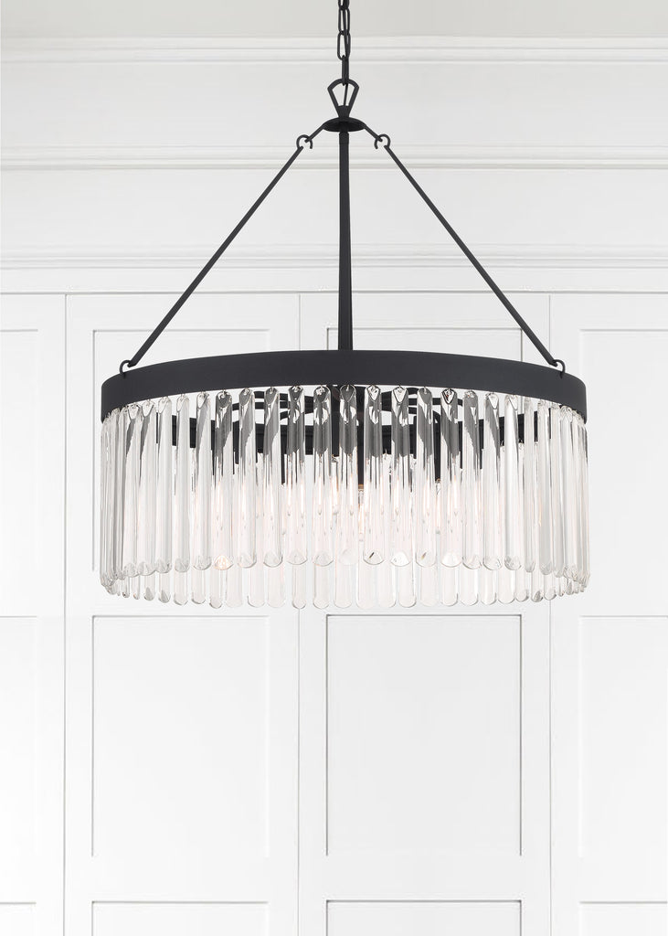 West Hollywood Chandelier | Art Deco Lighting | Lifestyle View